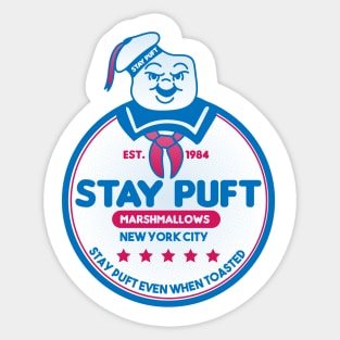 Stay Puft Marshmallows Sticker